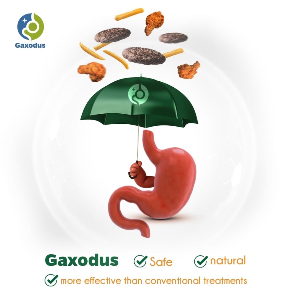 Gaxodus effective formula against gastritis and stomach pain